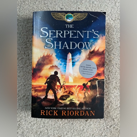 Bundle of 2 Rick Riordan Books 2 & 3 : The Throne of Fire & Serpents Shadow - Picture 2 of 7